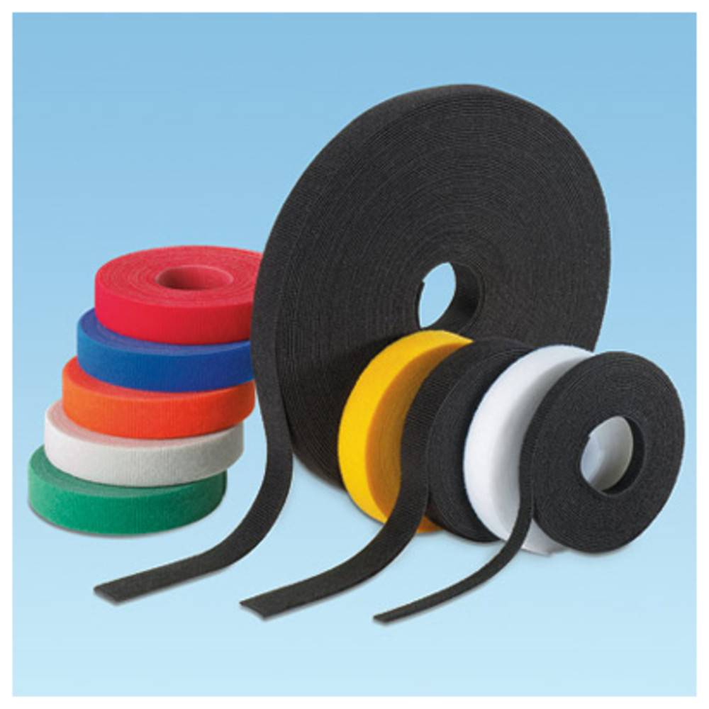 Dönges Universal-Klettband DIN 3415, 20 mm x 5 m, schwarz-0