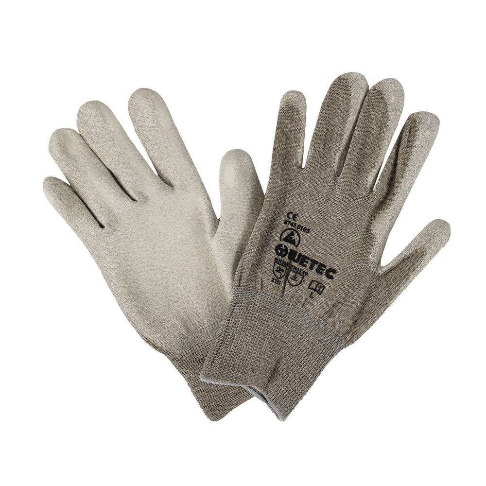 WETEC ESD-Handschuhe, nahtlos, M-1