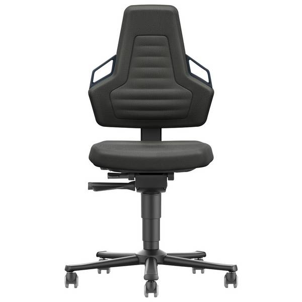 Bimos Drehstuhl Nexxit 2, mit Rollen, ESD, Stoff Duotec, mit Griff