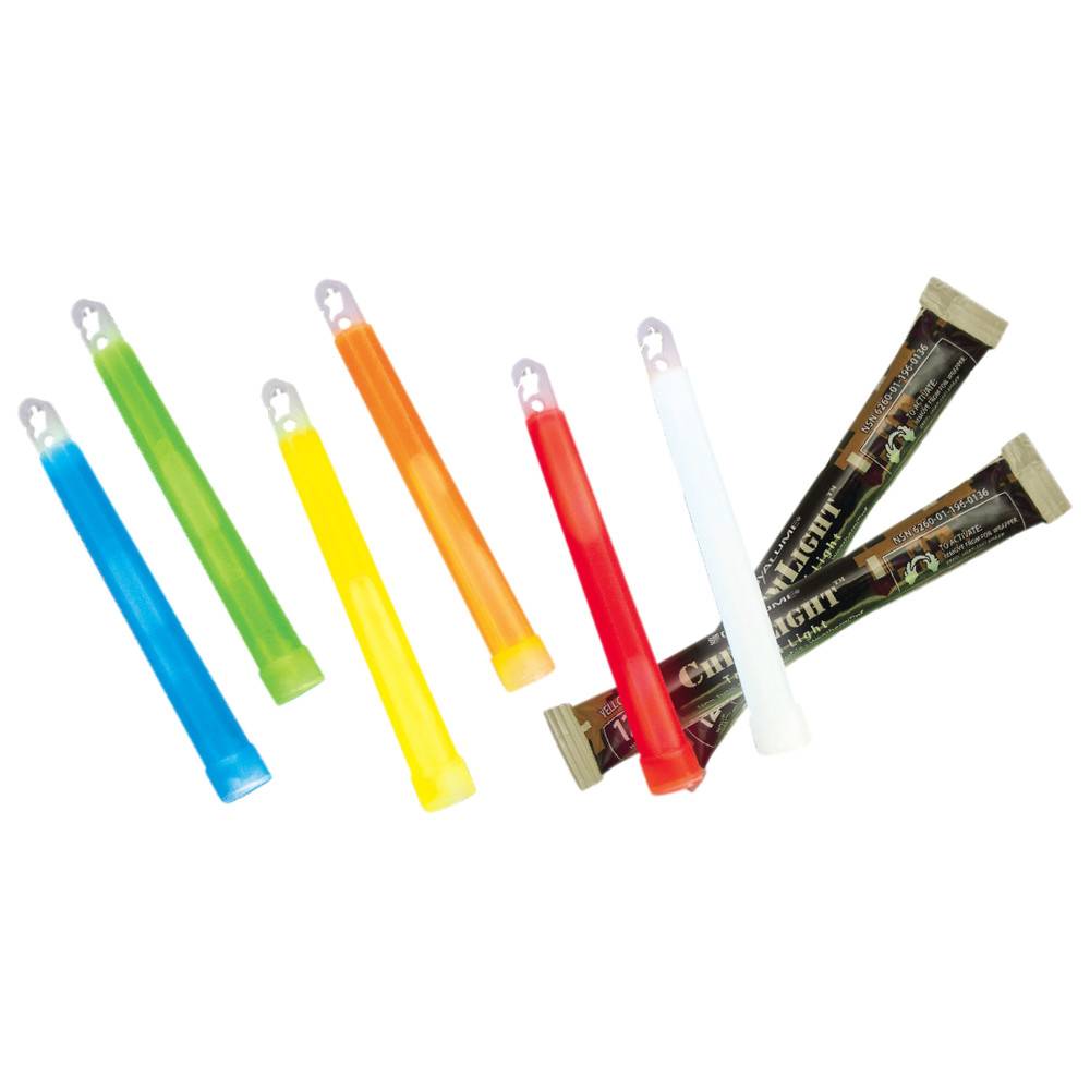 Cyalume ChemLight 6", weiß, 15 cm, 8 h-0