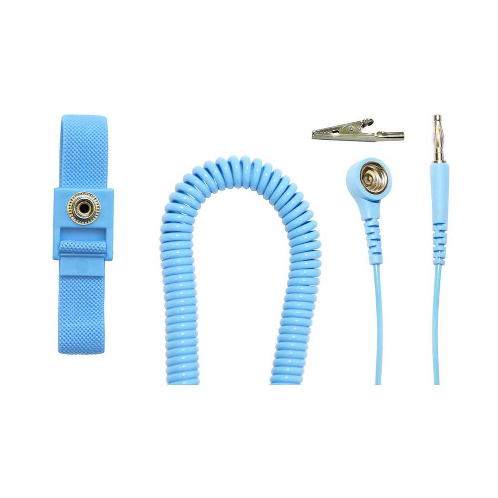 WETEC Handgelenkband mit Spiralkabel (Set)-0