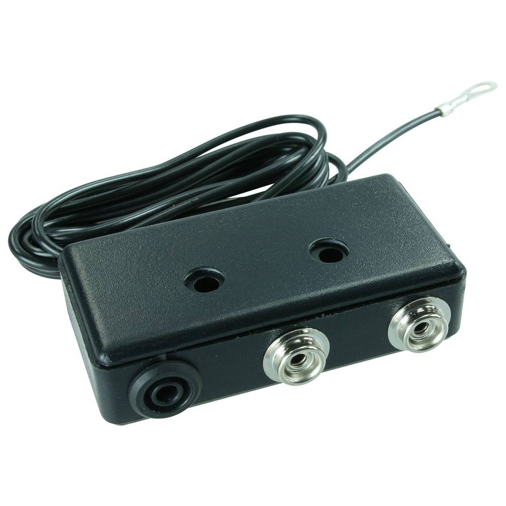 Warmbier Erdungsbox, ESD, 2 x 10 mm DK, 1 x 4 mm Sicherheitsbuchse-0