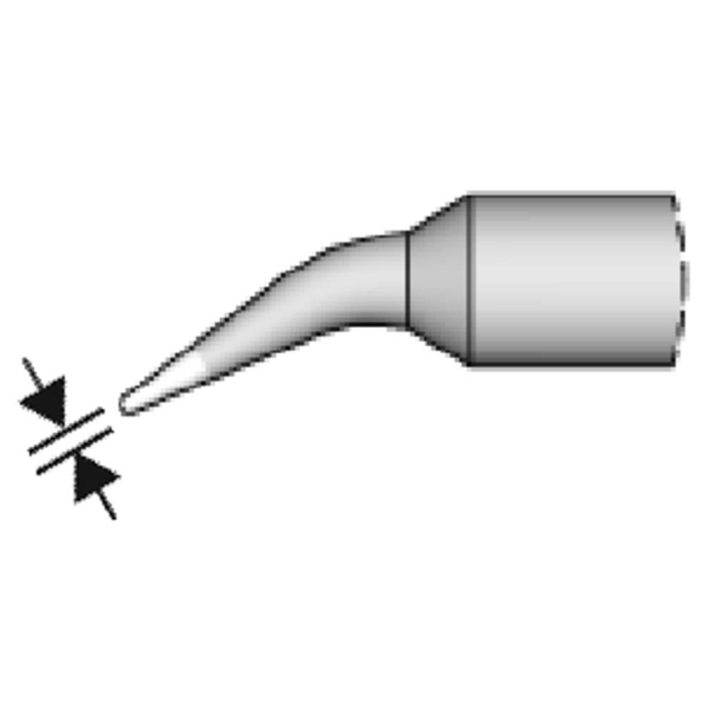 Lötspitze meißelförmig, gebogen, 0,6 x 0,3 mm, C120011-2