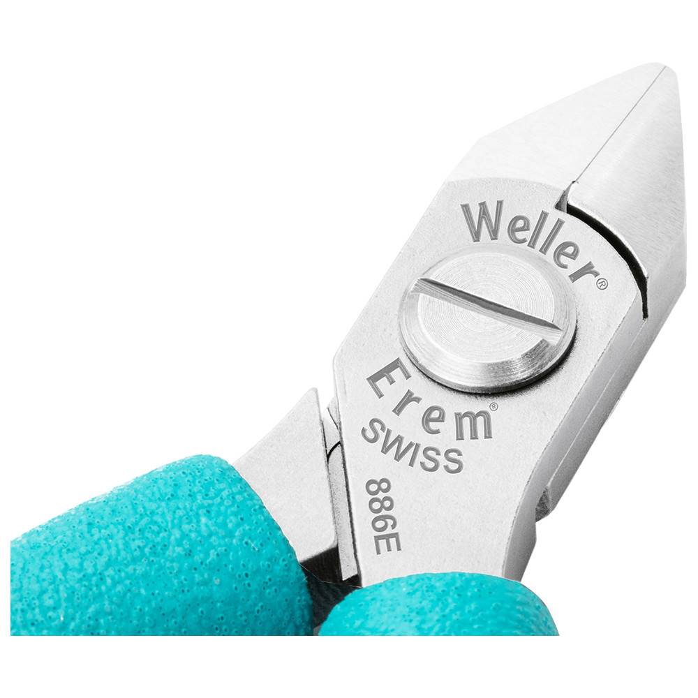 Weller Erem Seitenschneider 886E, abgeschrägter Kopf, ESD-1