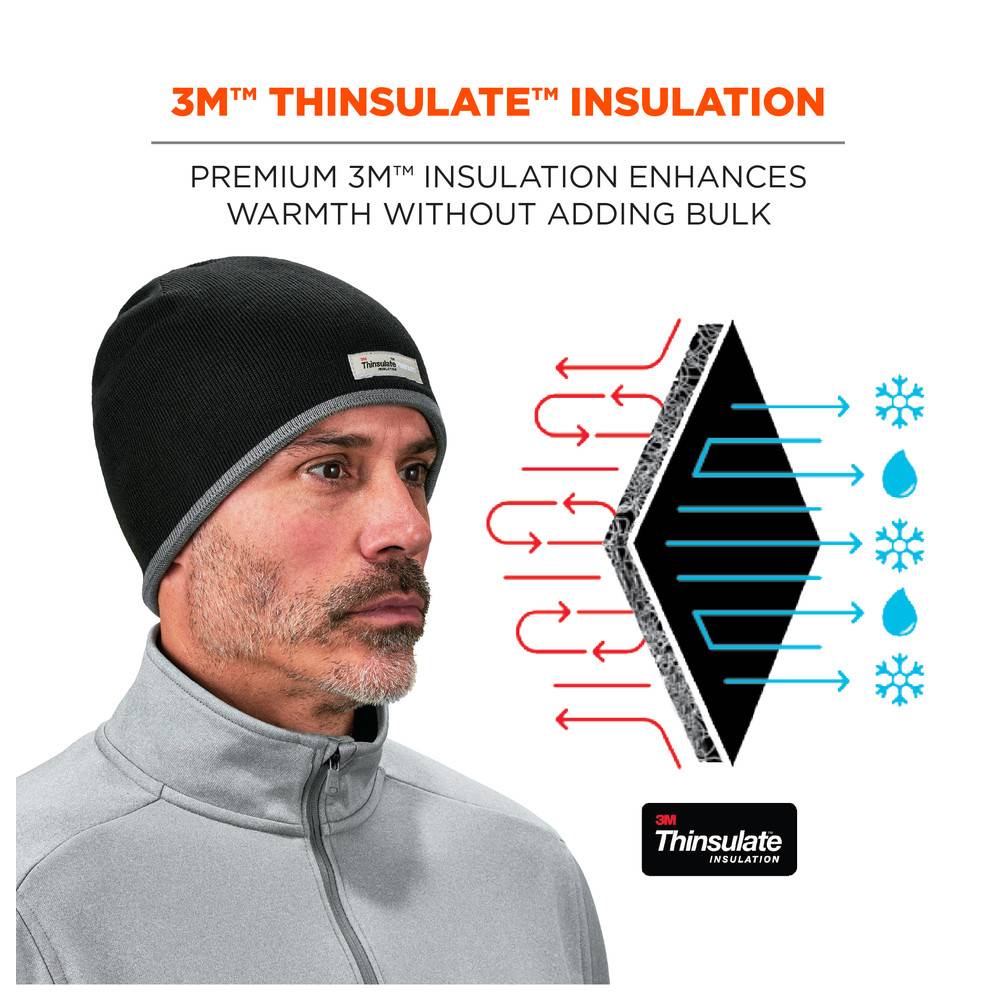 Ergodyne Strickmütze N-Ferno 6818, schwarz-4