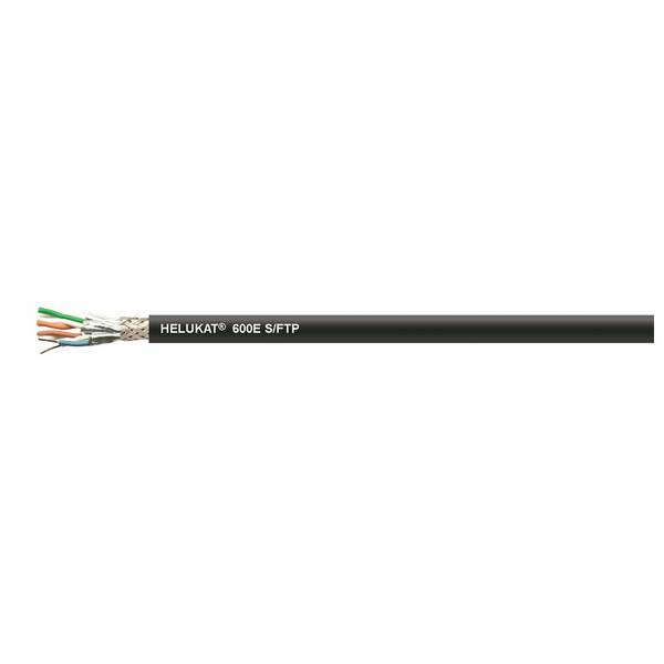 Helukabel LAN-Erdkabel HELUKAT 600E CAT.7e S/FTP 4 x 2 x AWG 23, Ring à 30 m