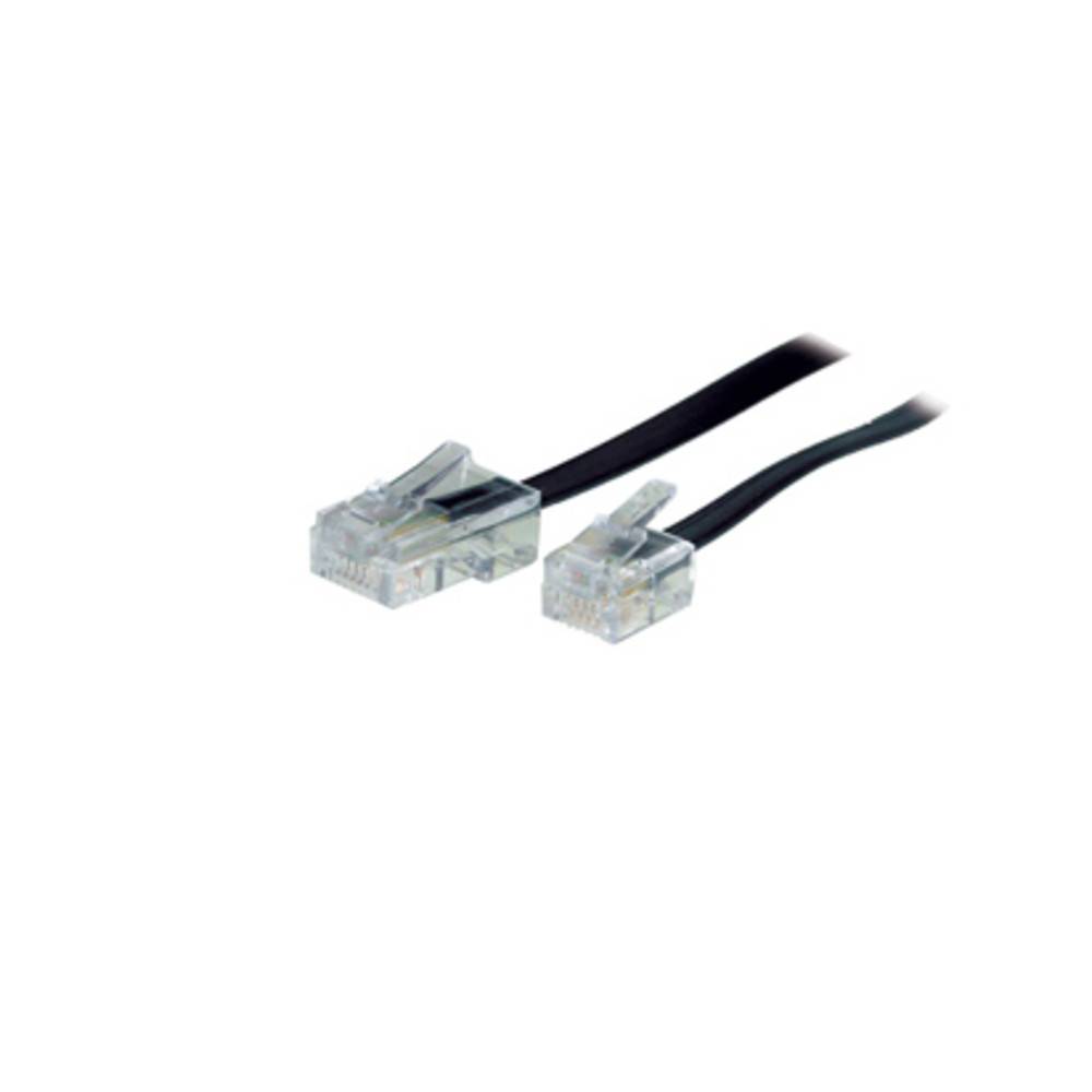 Dönges Anschlusskabel RJ11/RJ45, 3 m, schwarz-0
