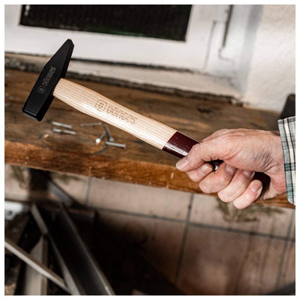 Dönges Schlosserhammer DIN 1041, mit Eschenstiel, 1500 g-4