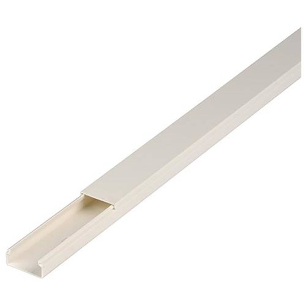 Kabelkanal 40X60 mm, 2 m weiß - Artikel: 4008297797708-0