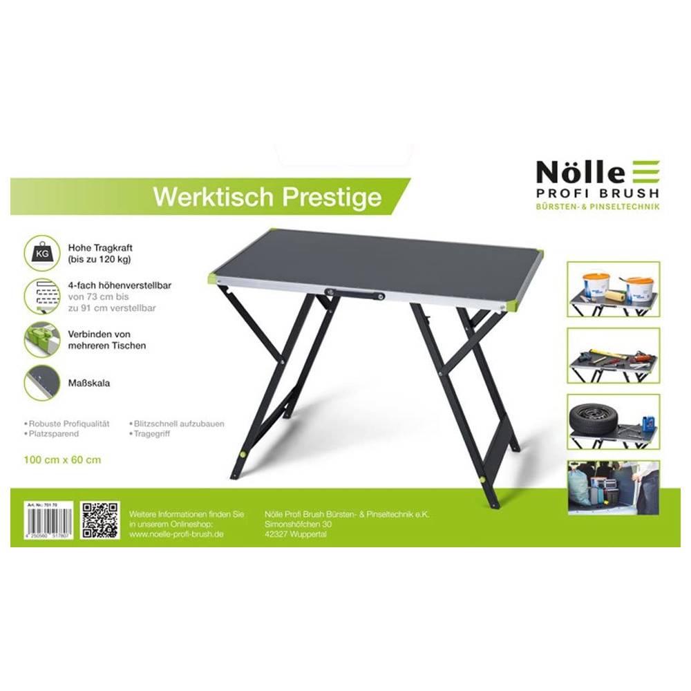 Werktisch Prestige BxTxH730-910 mm-1