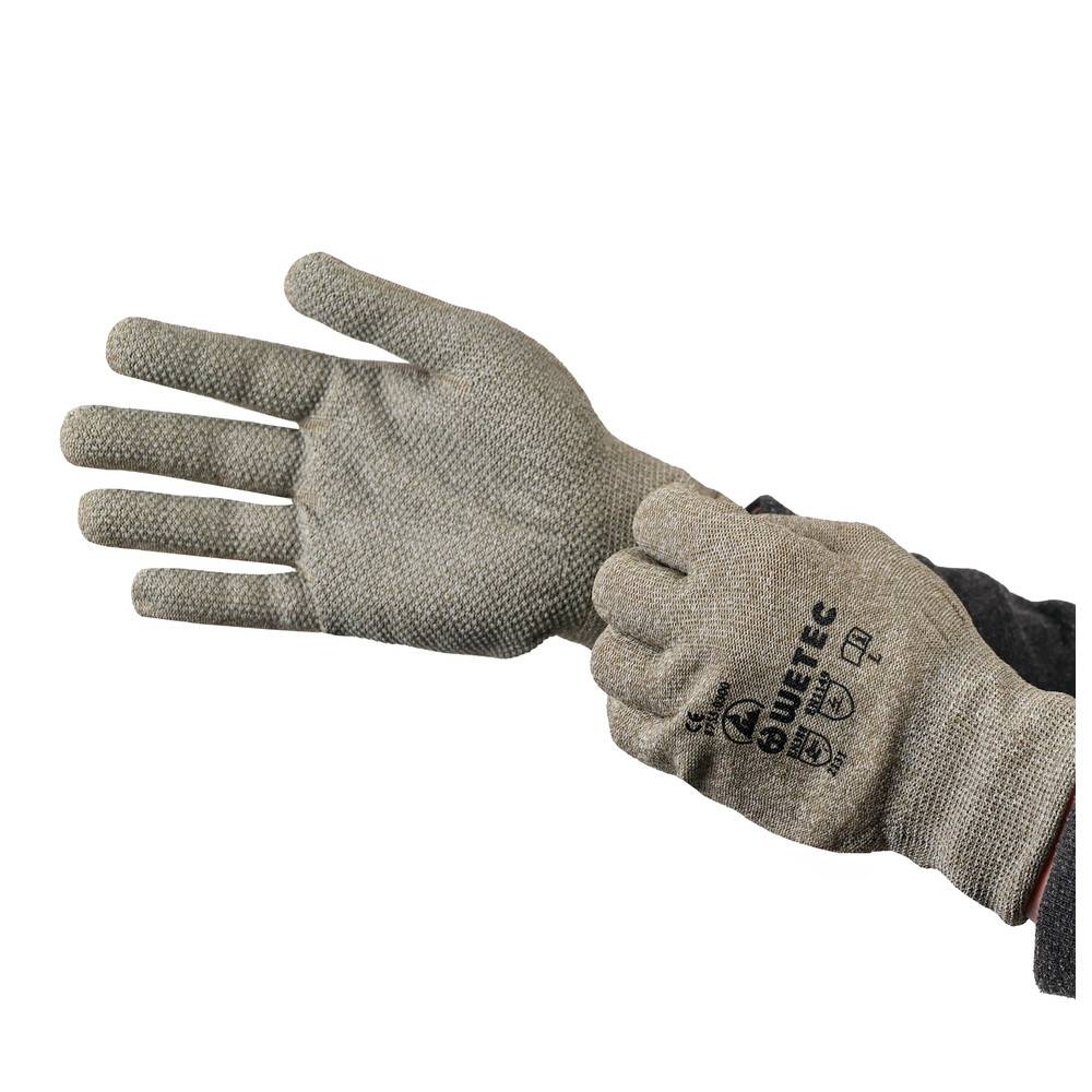 WETEC ESD-Handschuhe, PVC-Micro-Noppen, L-0