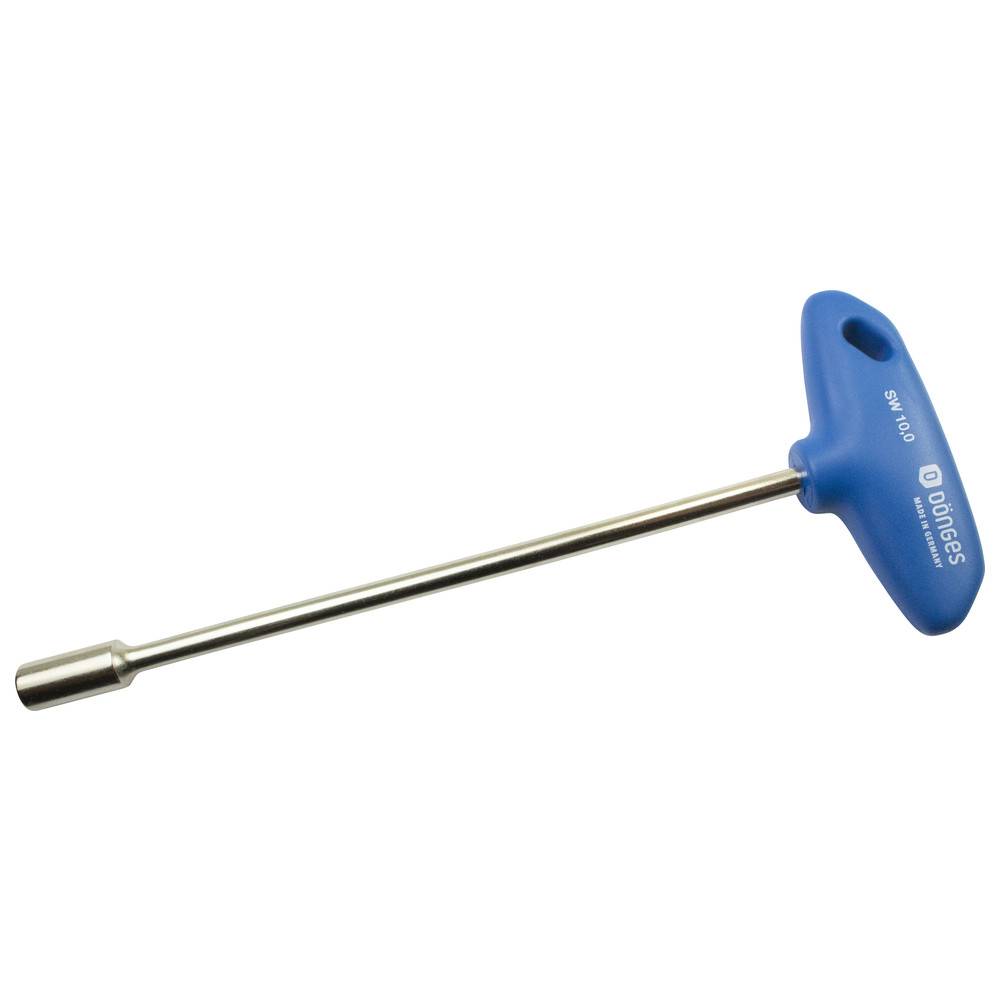 Dönges Steckschlüssel mit T-Griff, 230 mm, SW 10,0 mm, ,-0
