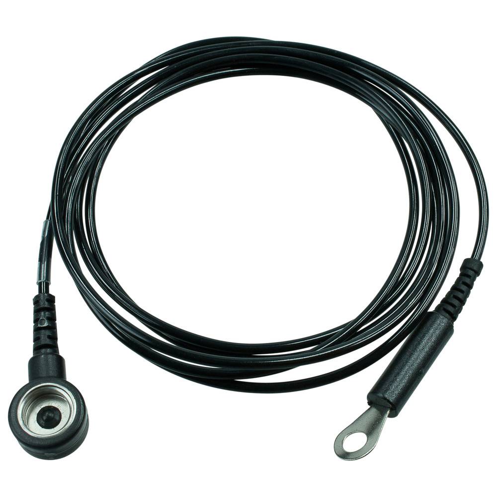 WETEC Erdungsleitung, ESD, 10 mm DK/Öse 4 mm, 1,5 m, 1 MOhm-0