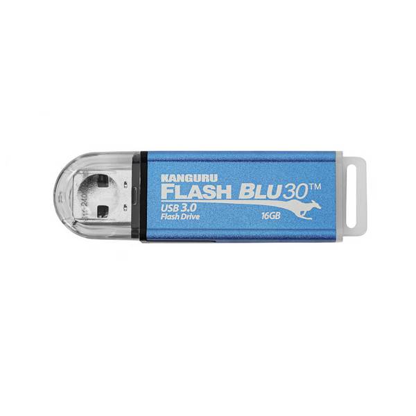 Kanguru Solutions Kanguru FlashBlu30 USB 3.0 with Write Protect