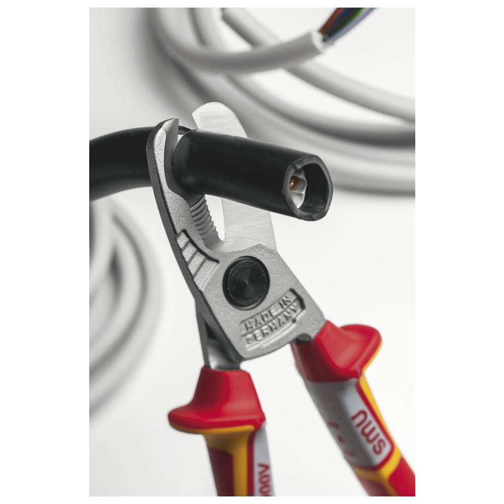 NWS 043-49-VDE-210 - Hand cable cutter - Orange - Rot - Stahl - 2,5 cm - 210 mm-1