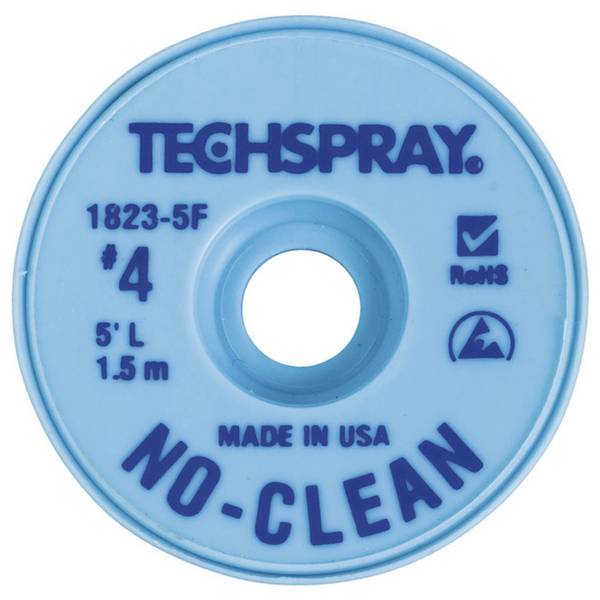 Techspray Entlötlitze No-Clean, 1,4 mm, 1,5 m, gelb