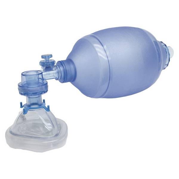 Dönges Einweg-Beatmungsbeutel für Erwachsene, PVC, mit Maske Gr. 5