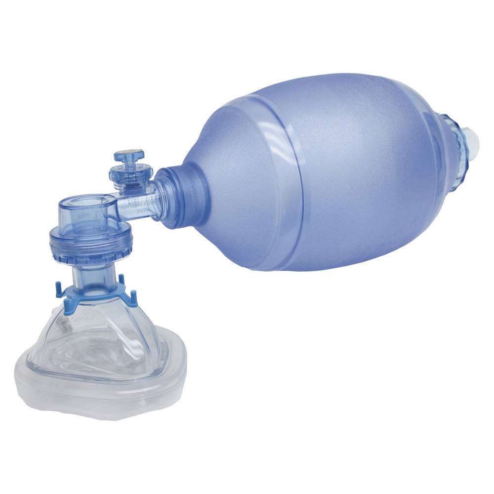 Dönges Einweg-Beatmungsbeutel für Erwachsene, PVC, mit Maske Gr. 5-0