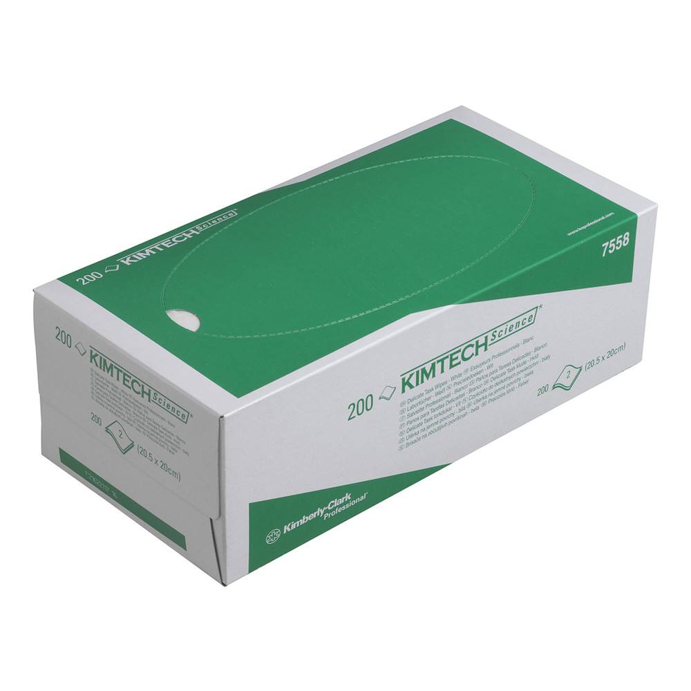 Kimberly-Clark Wischtücher 2-lagig, 20,5 x 20 cm, 200 Stck./Pack-1