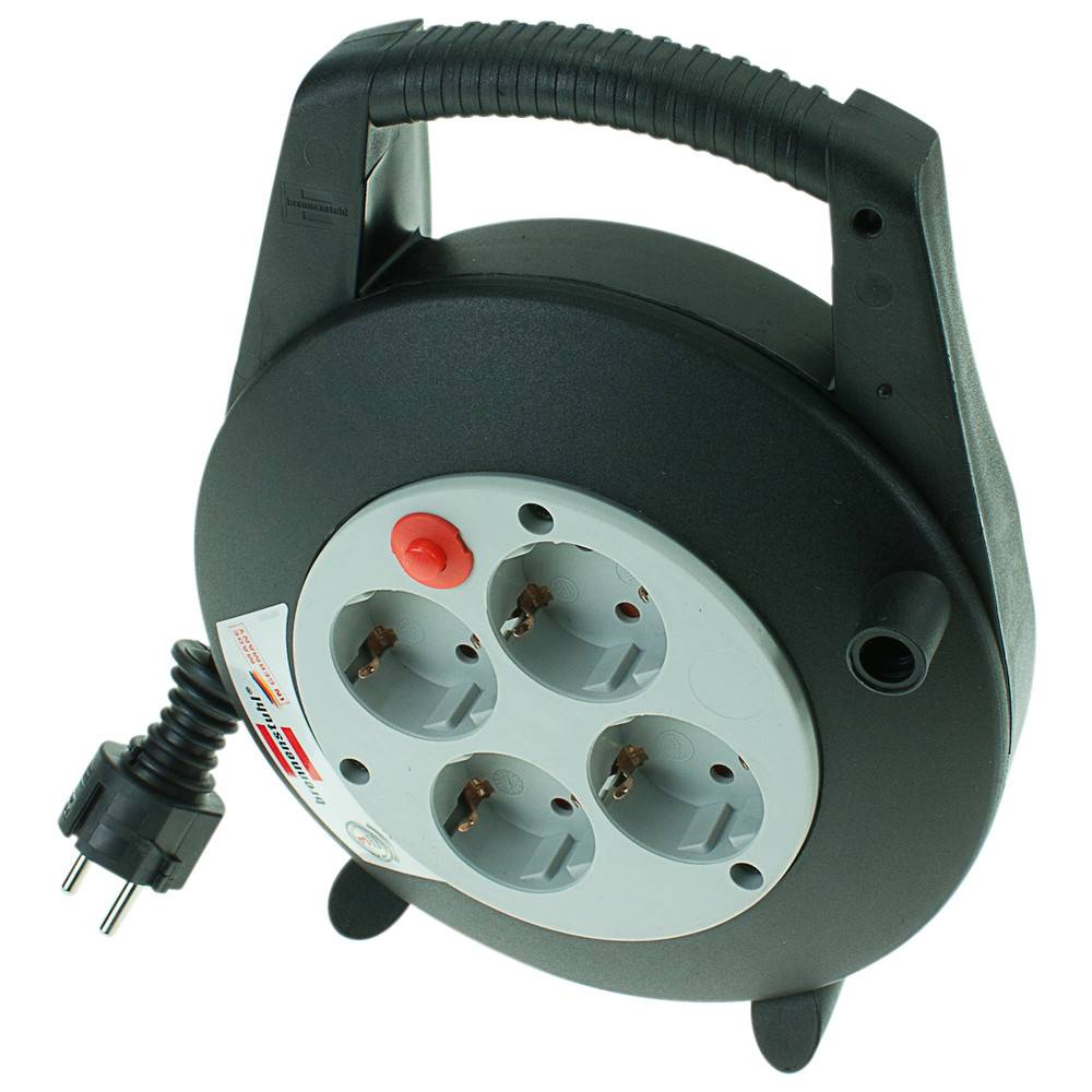 Brennenstuhl Handkabelbox, Kabellänge 5 m, schwarz-0