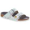 Birkenstock ESD-Sandale Arizona, Größe 38, Flower Field Rose, schmal