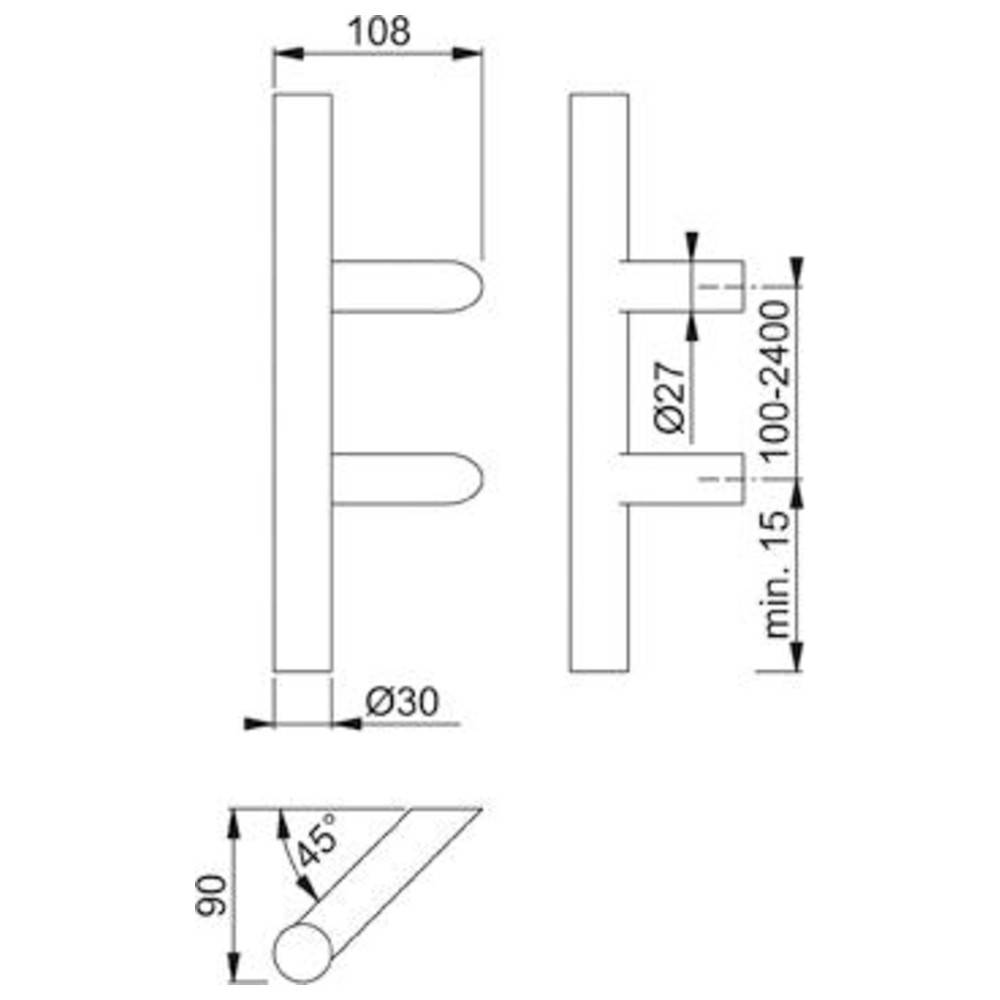 E-NORMpro BügelgriffE5012 F69 1200 900 2 BS-1502-1