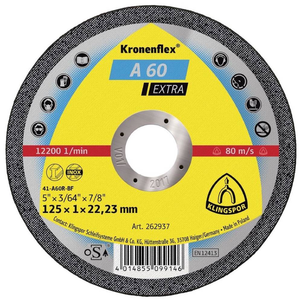 Forum Trennscheibe A60 Extra 125 x 1,0 mm gerade-0