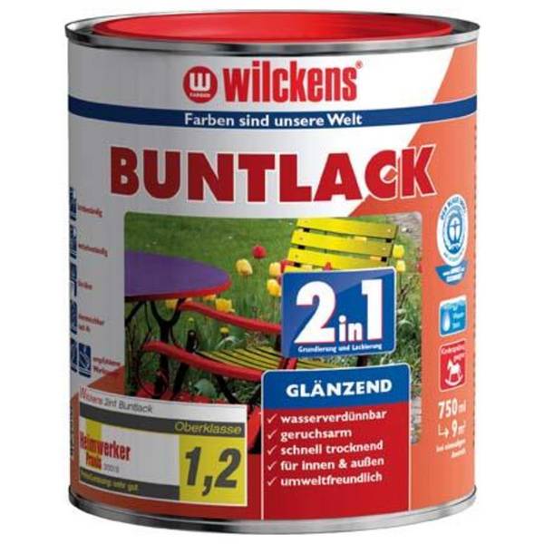 E-NORMpro Buntlack 2in1, 750 ml glänzend, reinweiß RAL9010
