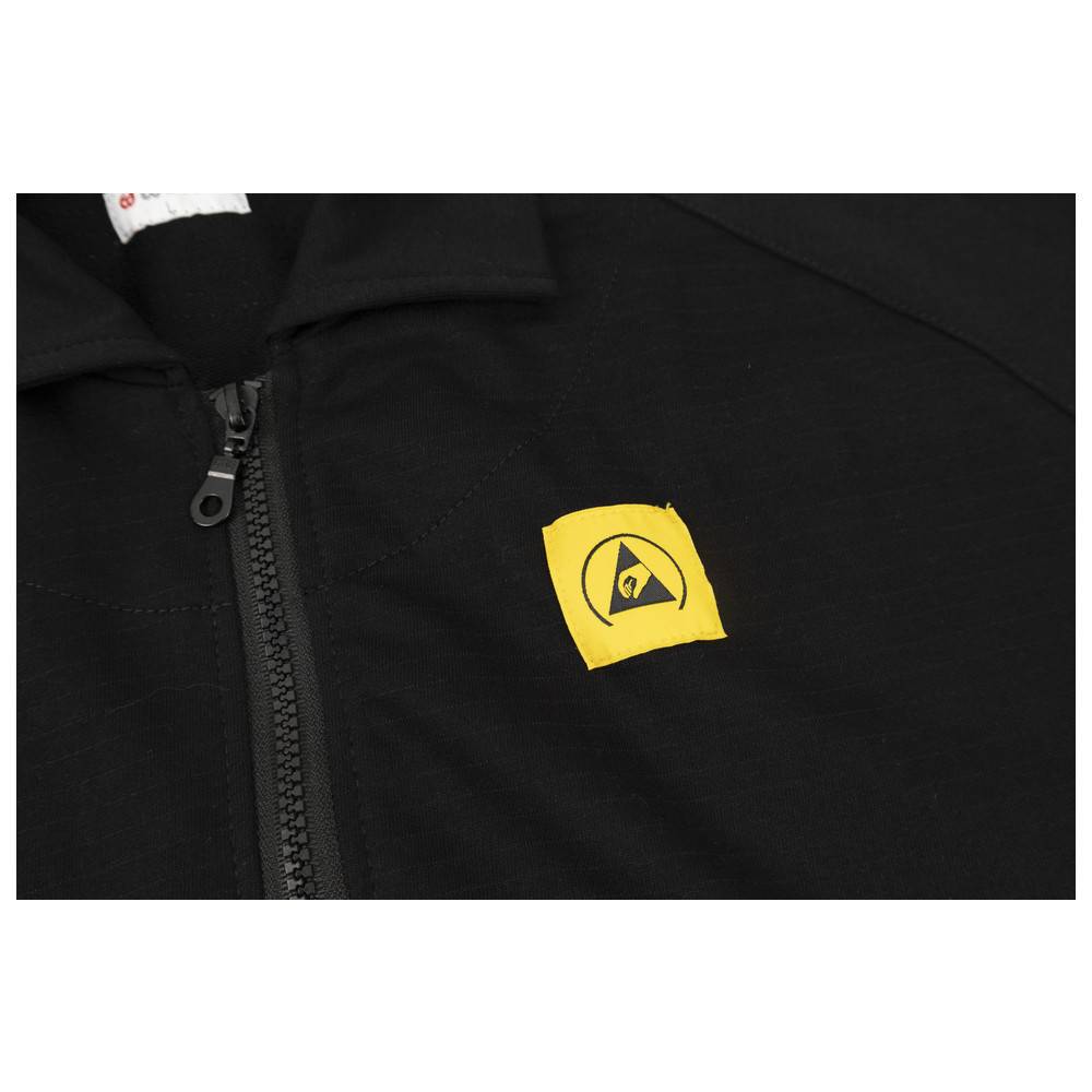 WETEC ESD-Sweatjacke, M, schwarz-2