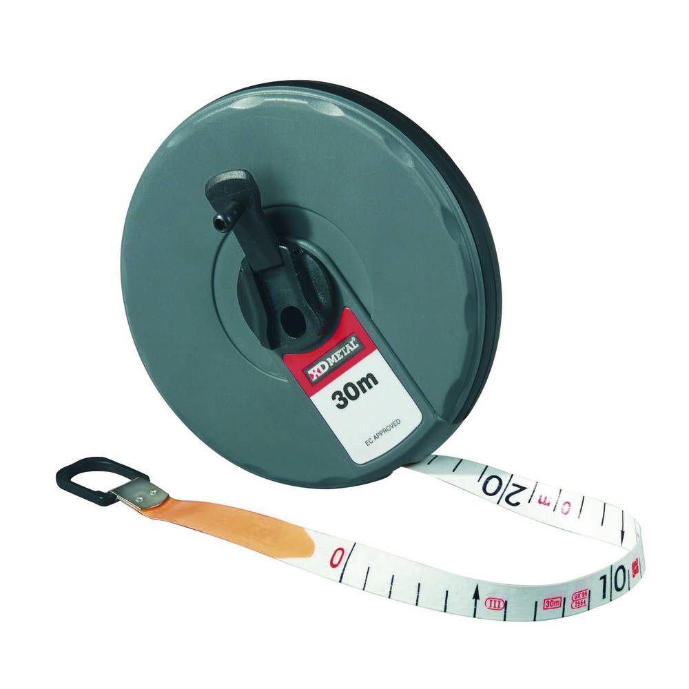 Dönges Rollbandmaß mit Haken, 30 m, Bandbreite 13 mm-0