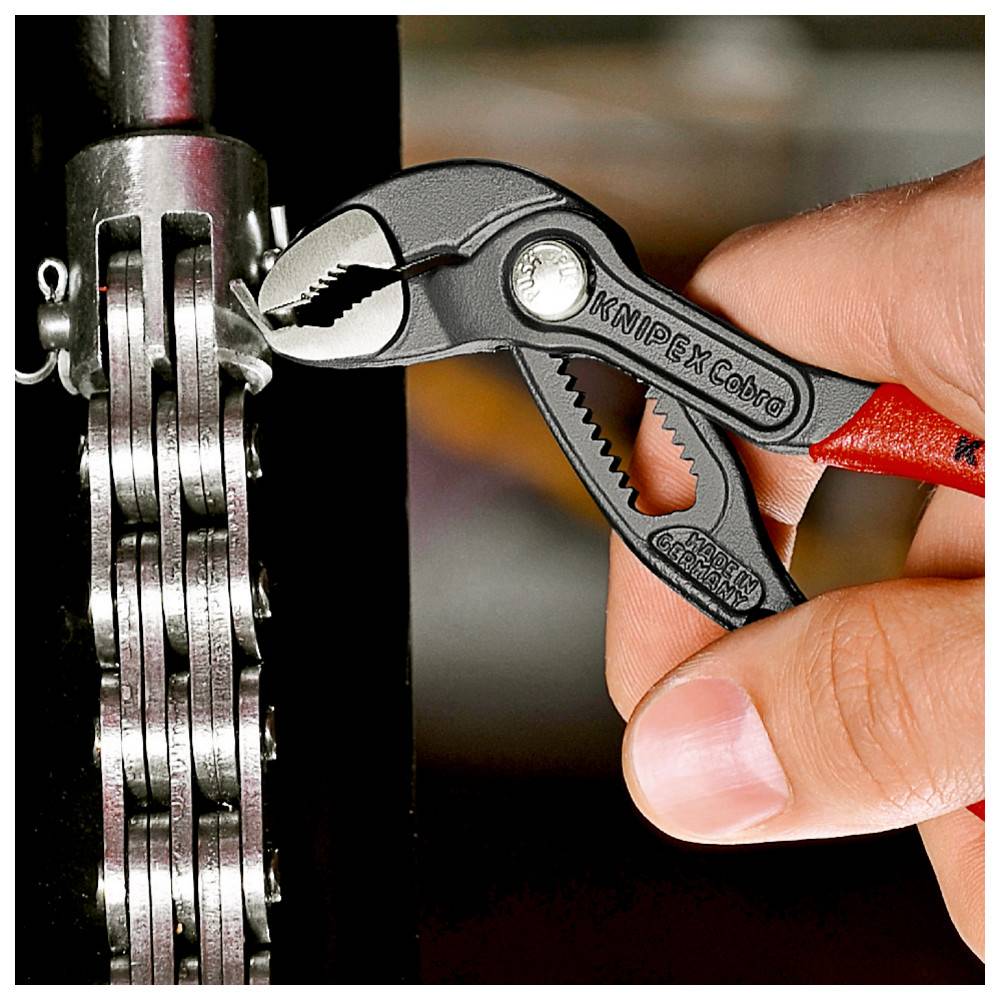 Knipex Cobra Wasserpumpenzangen-Satz, DIN ISO 8976, 4-teilig-2