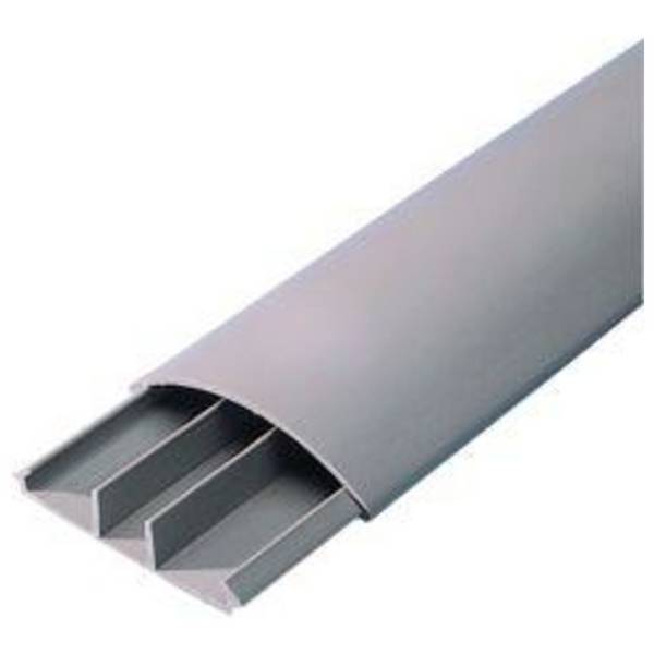 Aufbodenkanal 12x50 2 m, m.3 Kamme, grau REV - Artikel: 4008297798651