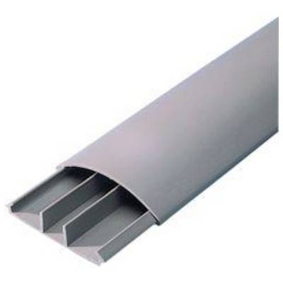 Aufbodenkanal 12x50 2 m, m.3 Kamme, grau REV - Artikel: 4008297798651-0