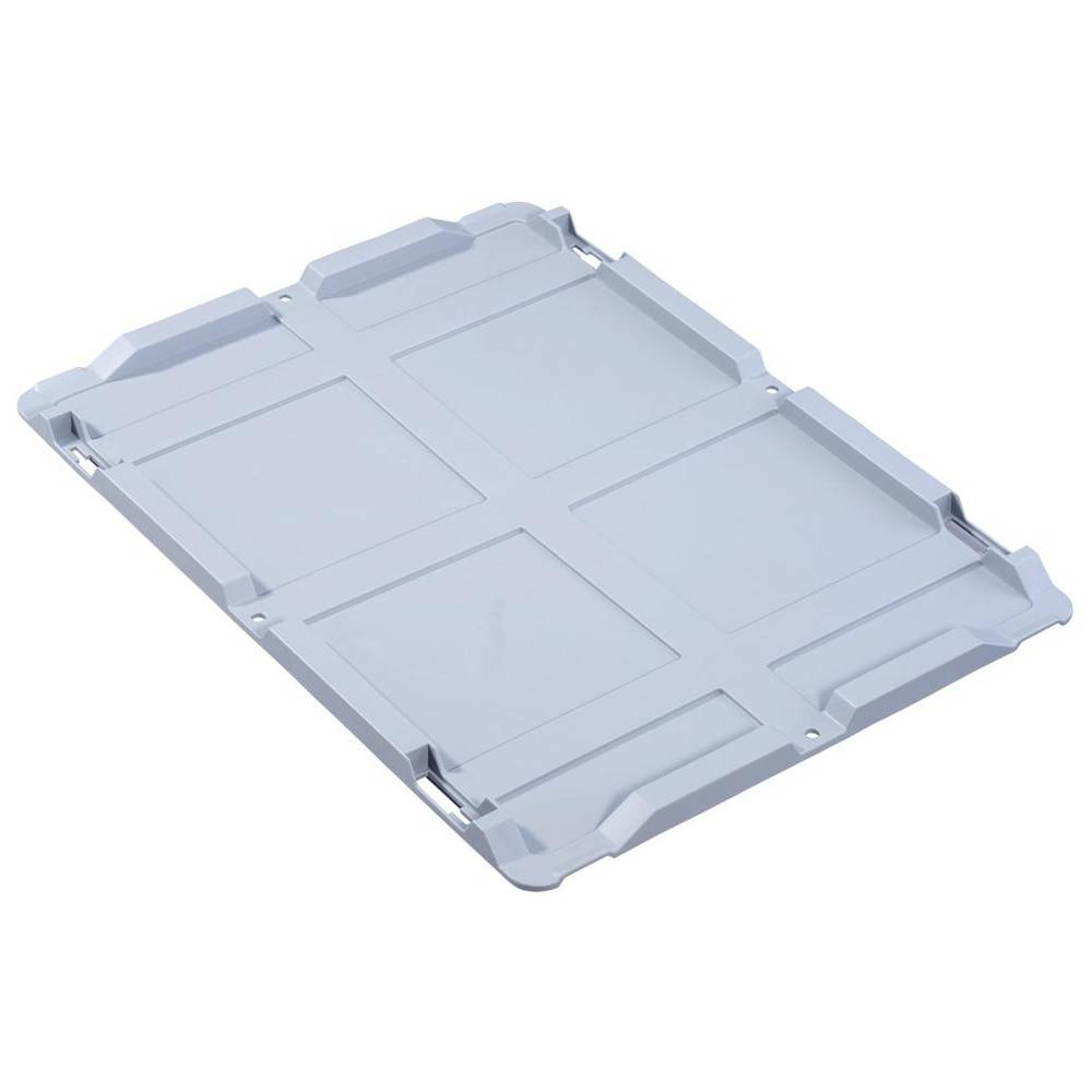 Allit Stülpdeckel, grau für Eurobox 400
