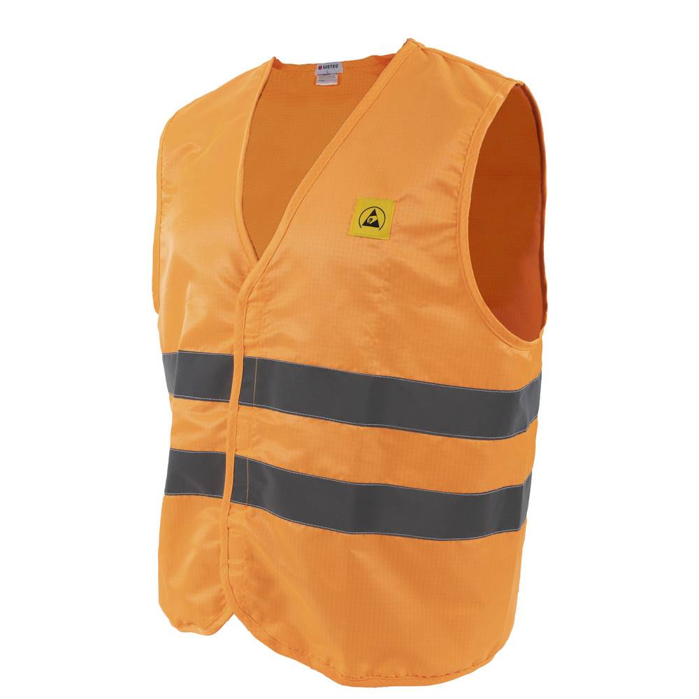 WETEC ESD-Warnweste, Größe 2XL, Farbe orange-2