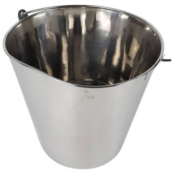 Dönges Eimer aus Edelstahl, 10 l