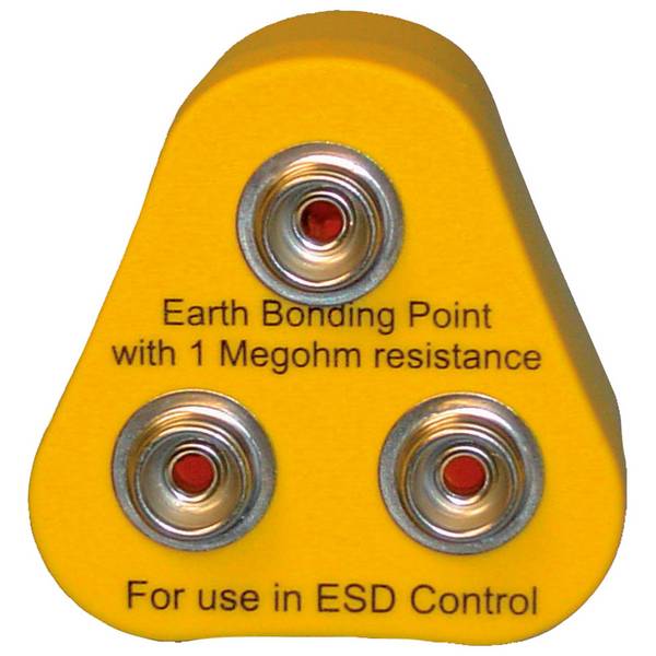 WETEC Erdungsbaustein, ESD, 3 x 10 mm DK