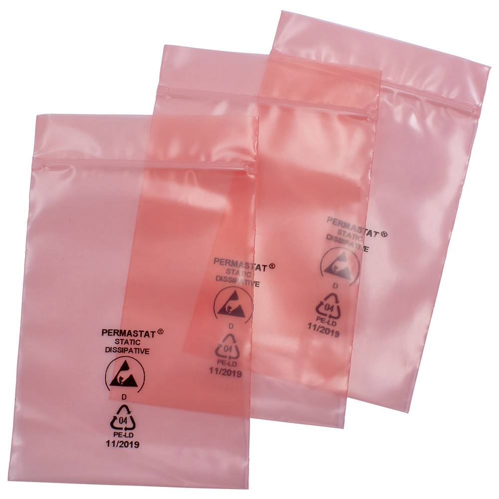 Warmbier Permastat Verpackungsbeutel, ESD, 150 x 225 mm, Stärke 100 µm-0