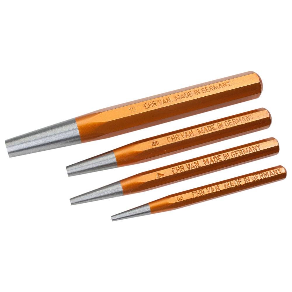 Dönges Durchtreiber, DIN 6458, Länge 120 mm, Ø 10 mm, Ø Spitze 4 mm-0