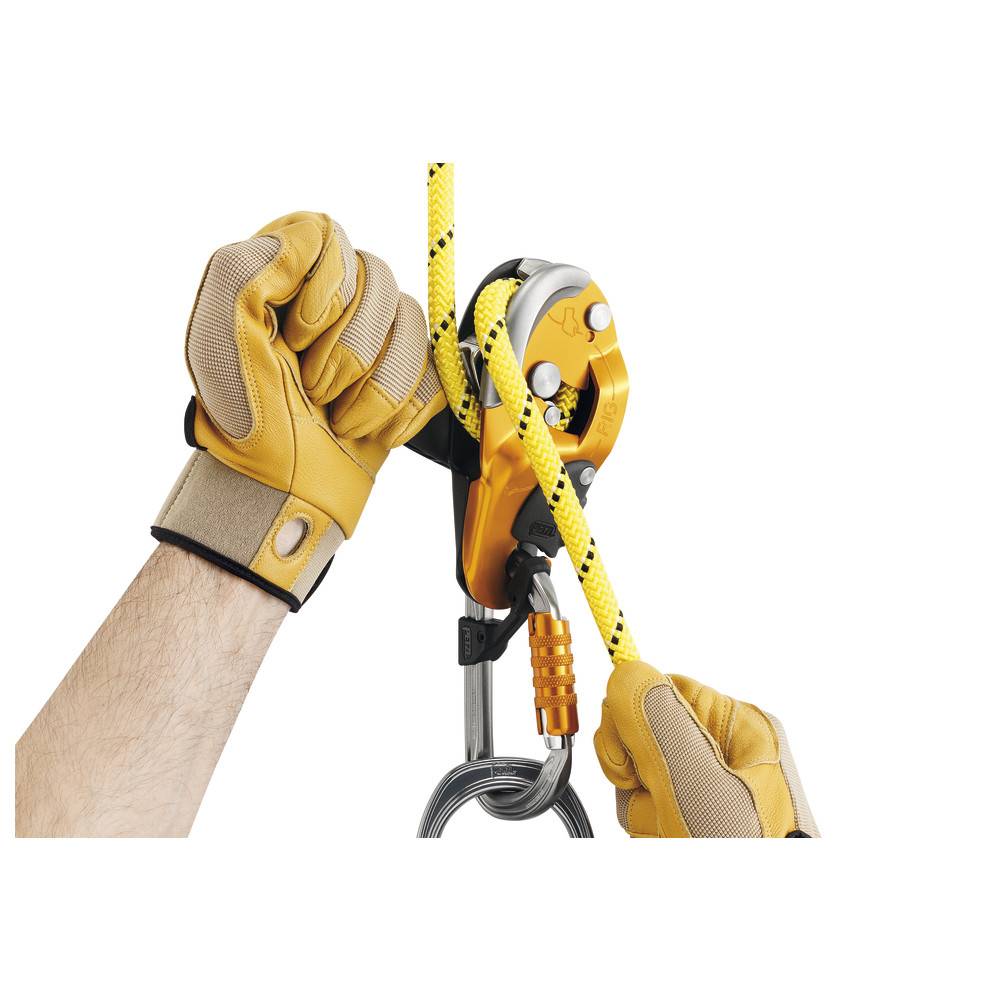 Petzl Abseilgerät RIG, gelb-2