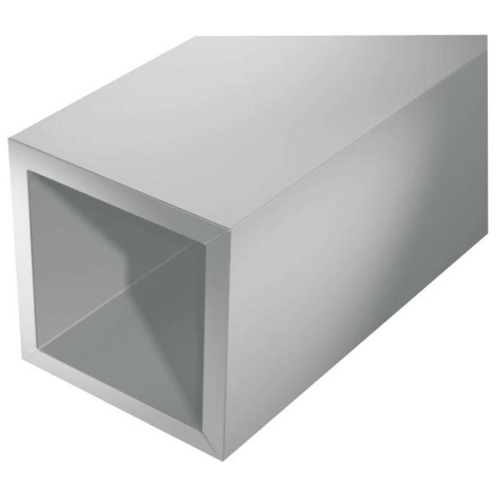Alberts Alu-Vierkantrohr 1000/15 x 15 x 1 mm silberfarbig