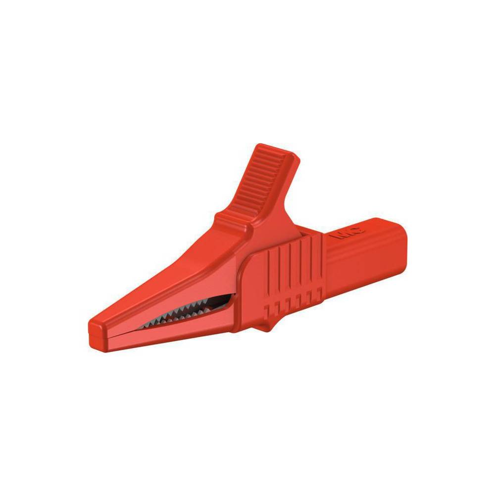 Multi-Contact Sicherheits-Abgreifklemme CAT II, 1000 V, 4 mm, rot-0