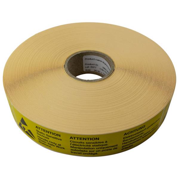 Warmbier Papieraufkleber, ESD