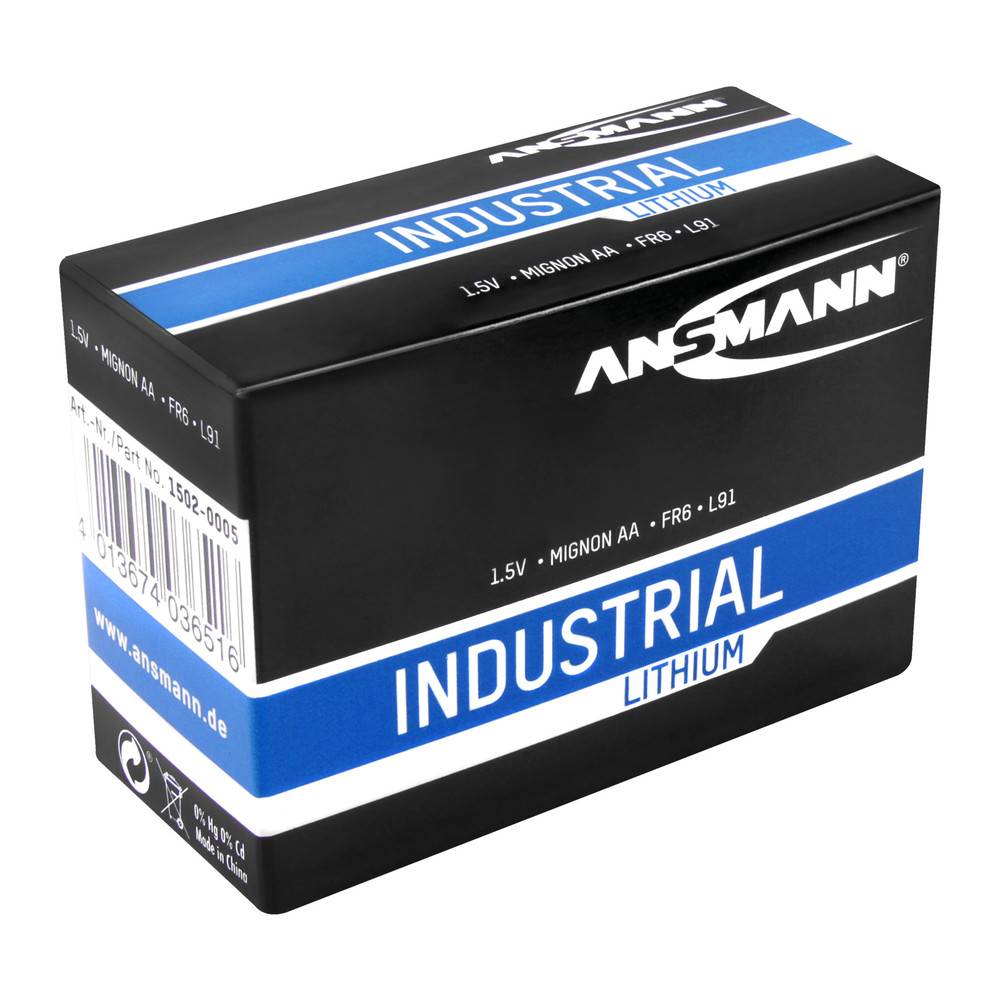 Ansmann 1502-0005 - Einwegbatterie - AA - Lithium - 1,5 V - 10 Stück(e) - Schwar-2