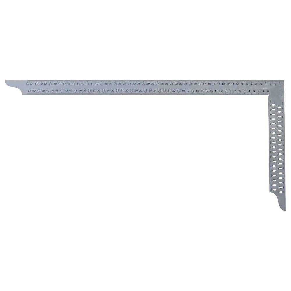 hedue® Zimmermannswinkel ZN - Nahtloser, großer Zimmererwinkel aus Edelstahl mit Anreißlöcher & mm-Skala Typ A, 800 mm-0