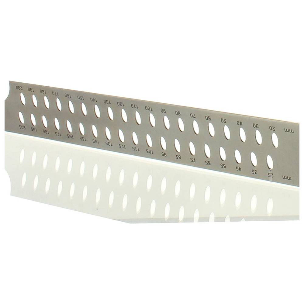 hedue® Zimmermannswinkel ZN - Nahtloser, großer Zimmererwinkel aus Edelstahl mit Anreißlöcher & mm-Skala Typ A, 800 mm-3
