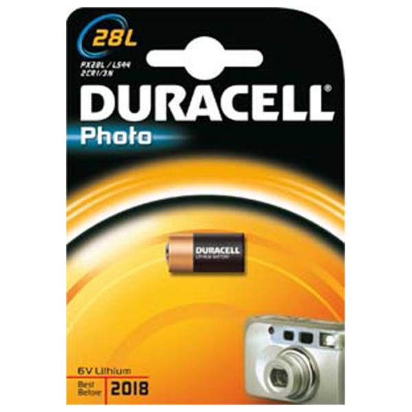 Duracell Lithium Fotobatterie, PX28L, 6 V, 200 mAh