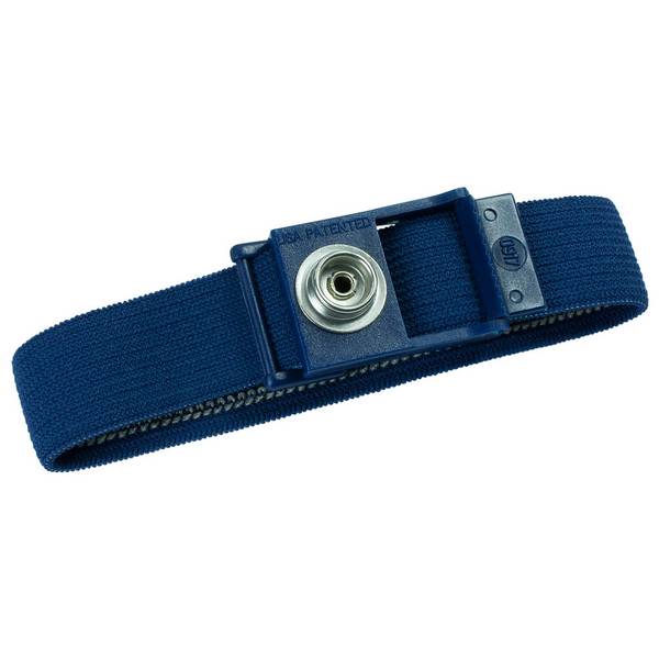 WETEC Handgelenkband, ESD, hellblau, 3 mm