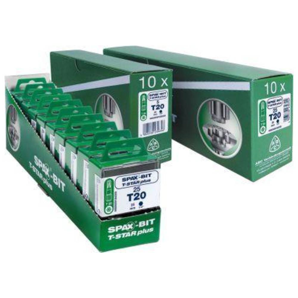 Spax Bits T-STAR T10 a 1 Blister x 5Bit, 25 mm-1