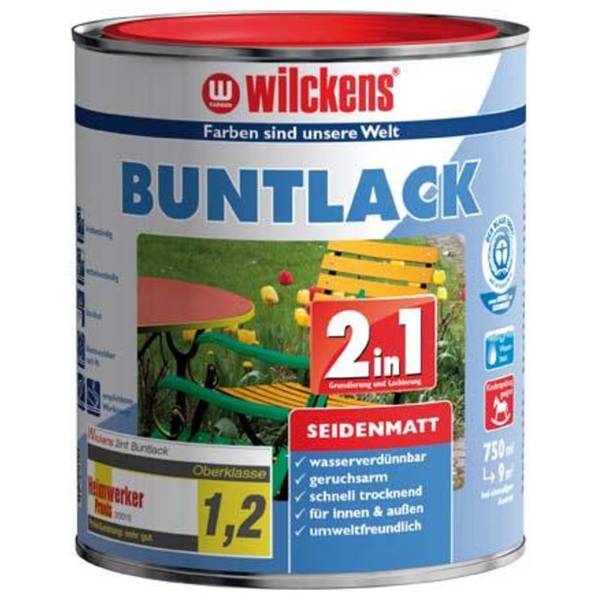 E-NORMpro Buntlack 2in1, 750 ml seidenma, lichtgrau RAL7035